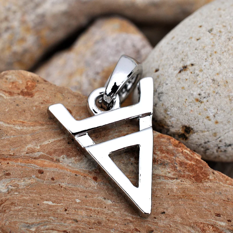

Slavic Veles Pendant Symbol Pagan Viking Nordic Amulet Triangle Pendant