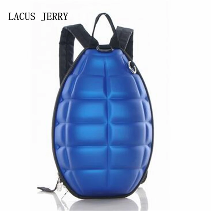 LACUS JEERY 2017NewTrend Cool Creative Hand Grenade School Bag Bomb