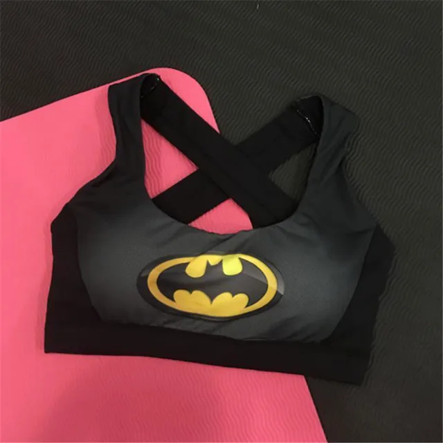 superhero sports bra