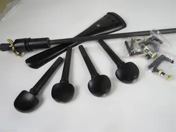 

one set ebony 4/4 cello parts, tailpiece,peg, endpin,finetures.