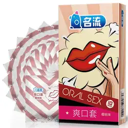 Personage 30 шт./лот оральный секс презервативы вишневый вкус фруктов продукты секса потворствует для оральный секс идеальный секс удовольствие