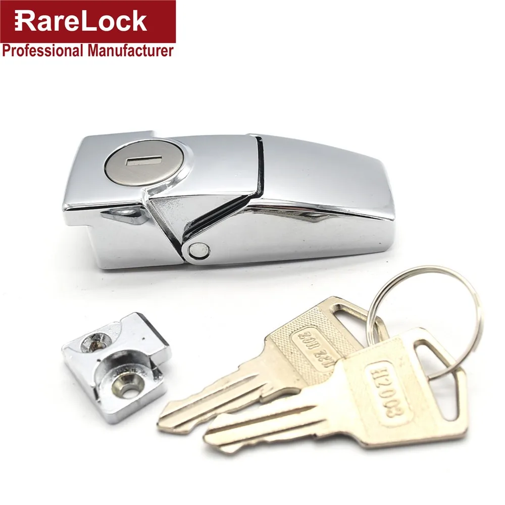 Rarelock Засов Замок для раздвижной двери почтовый ящик воздушный шкаф шкафчик мебель ящик JA57-3 ff