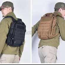 Охотничий 14 ''мужской тактический рюкзак для ноутбука Molle, походный рюкзак, походная сумка на плечо, черная армейская Военная страйкбольная сумка, аксессуары
