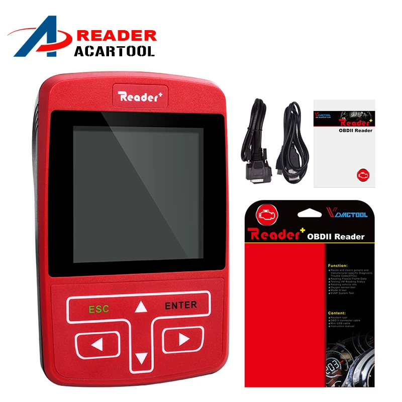 

New arrival Vdiagtool code reader Same as U480 OBD OBD2 OBD II Car Diagnostic Scanner Tools CAN BUS & Engine Code Reader