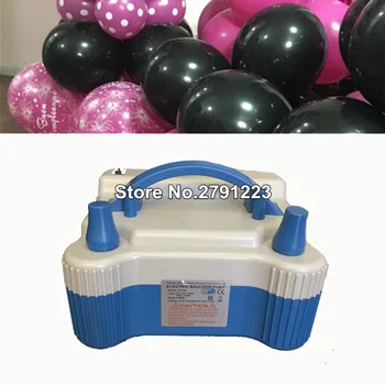 

Blue Portable 700W Double Tip Electric Balloon Air Pump Inflator Blower Inflatable Pumps Wedding Christmas Party Decoration