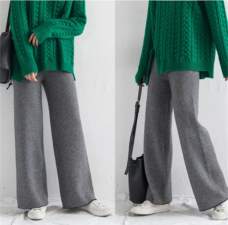 Femmes Tordu Irrégulière Tricot Vert ourlet Mi Col m Épais Ouvert S Longueur Long Émeraude Pull Haut Chandail Chèvre Cachemire Hq5wI
