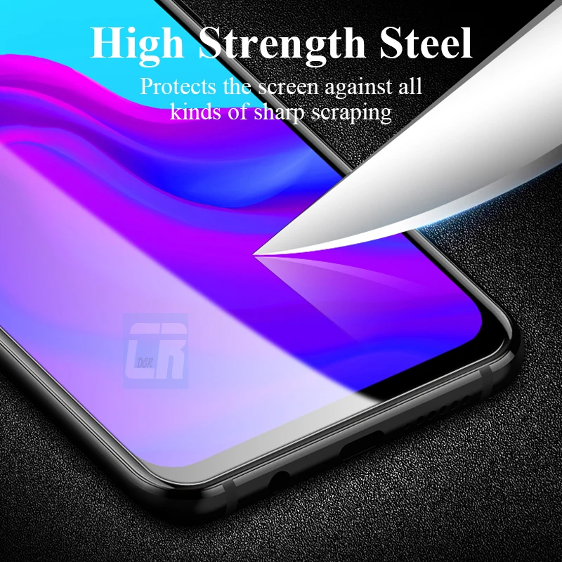 5D закаленное стекло с закругленными краями для huawei Nova 4 Y6 Y9 2018 Y7 Prime P Smart 2019 Защита