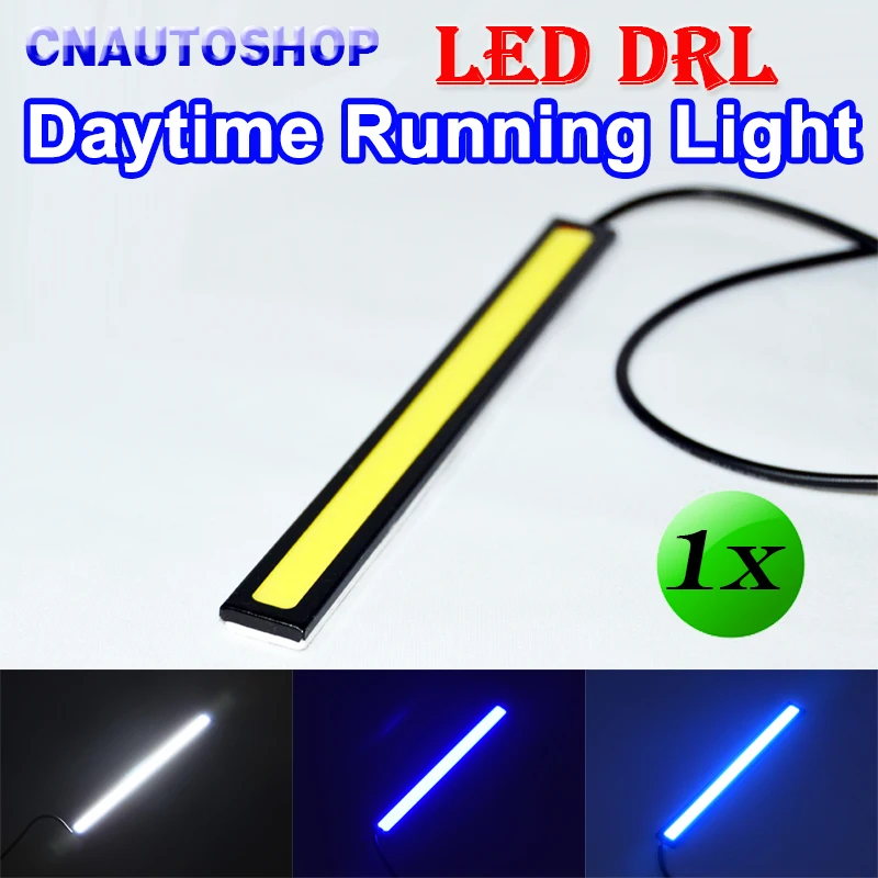 

Hippcron 1 PIECE 6W LED DRL Daytime Running Light Waterproof COB 17CM Auto Lamp Universal for all Car Models