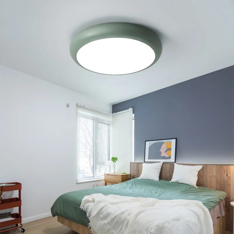 Multicolor ultra thin LED round Ceiling Light Modern Panel ...