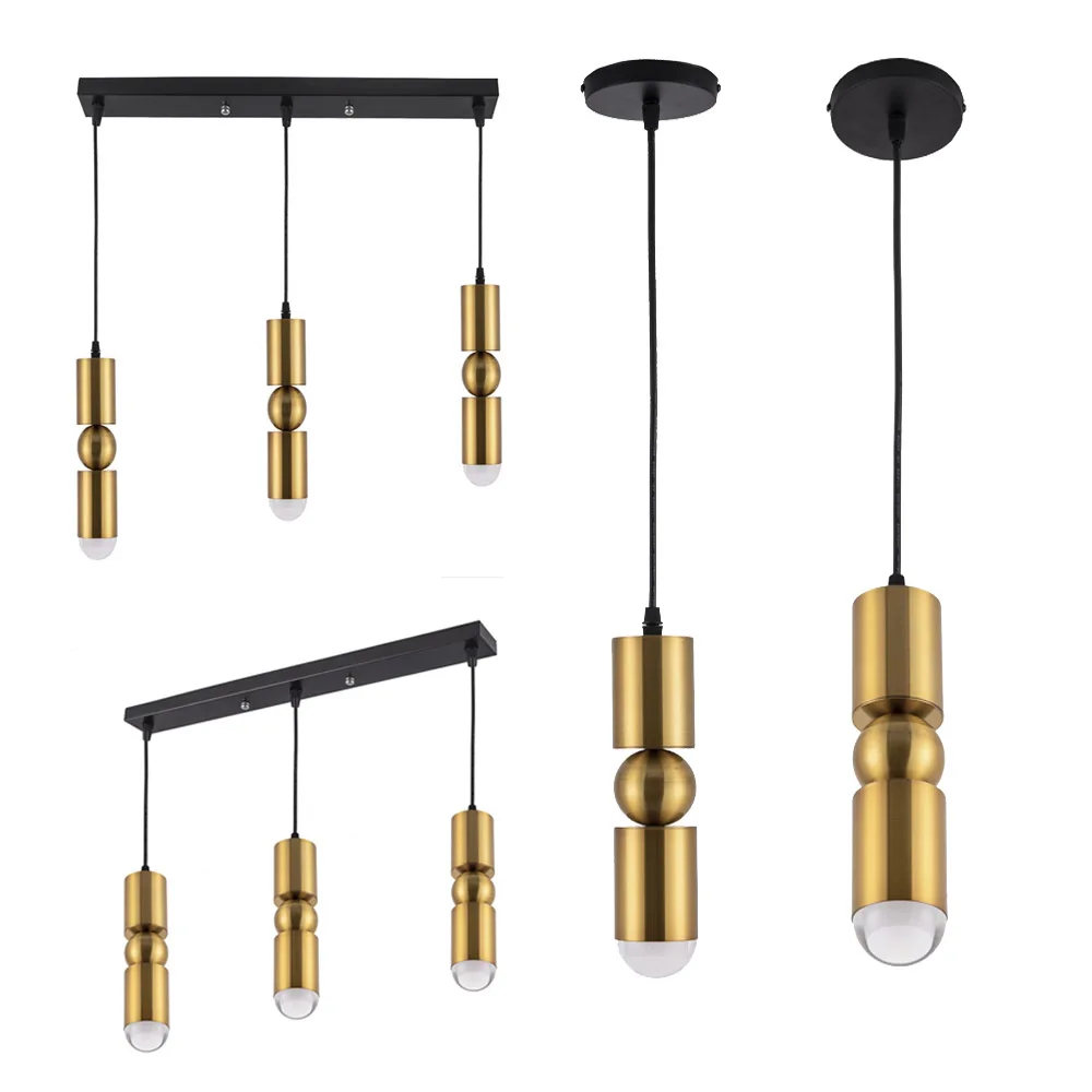 

Restaurant led pendant lighting shape modern cord drop pendant lights Long Tube hanging light led pendant lamp for dining-table