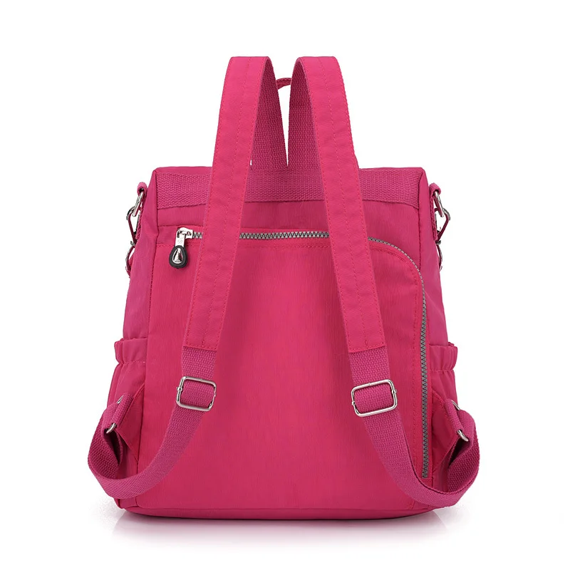 Школьная сумка из водонепроницаемого нейлона для девочек-подростков Mochila Feminina, женские рюкзаки, повседневный рюкзак для ноутбука, женский рюкзак