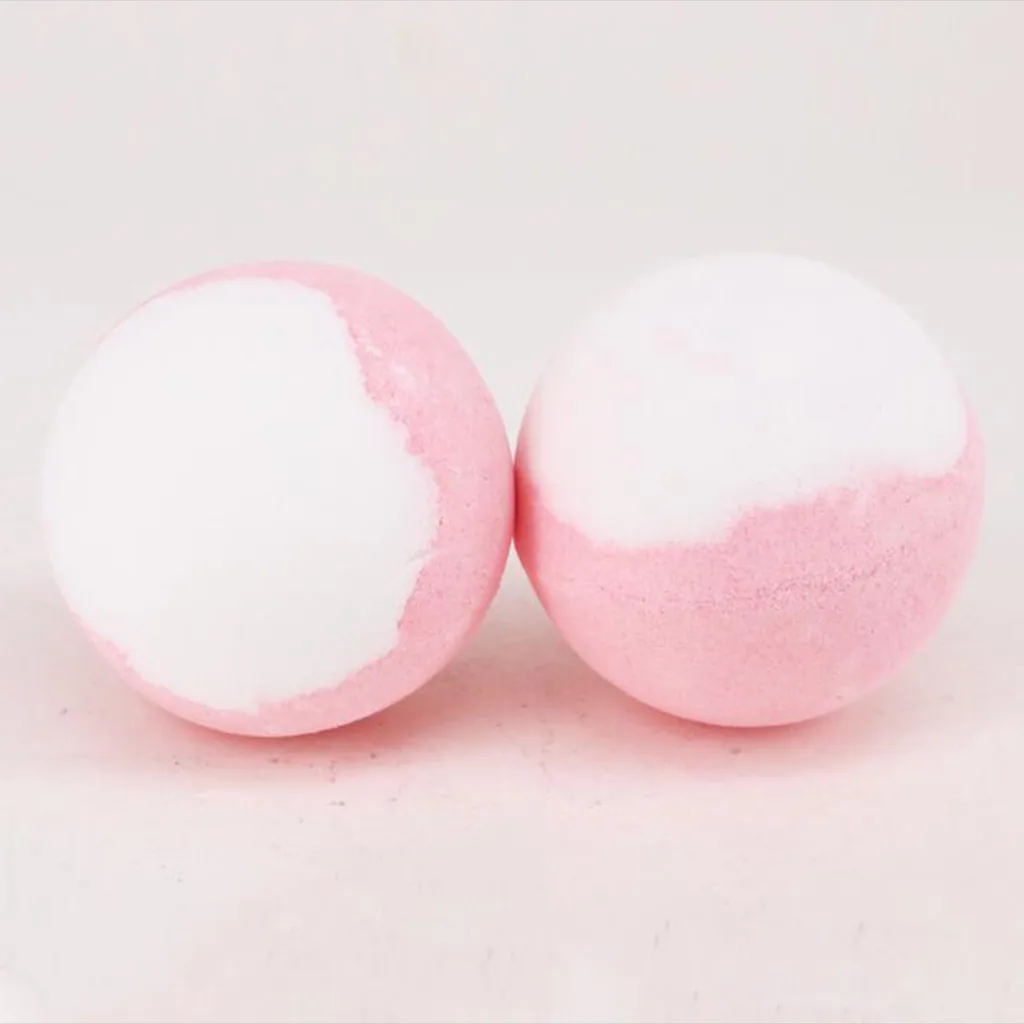 3 шт розовые бомбы для купания, взрывной шар, Fizzy Spa, увлажняет, пузырчатая ванна, отшелушивающая, снятие стресса, натуральные глубоководные соли для ванн