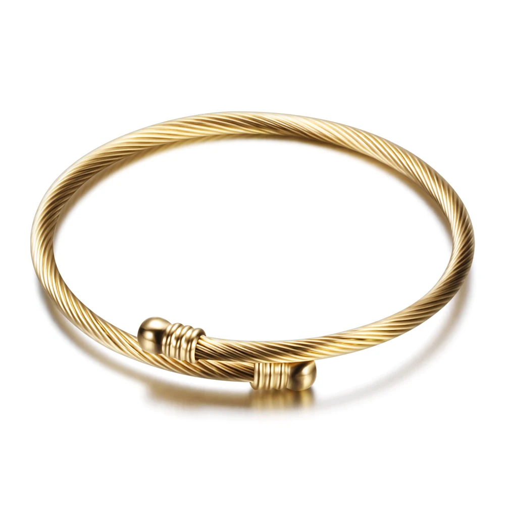 Регулируемые браслеты из нержавеющей стали 316L 3 цвета|jewelry mother of pearl|bangle steeljewelry golden