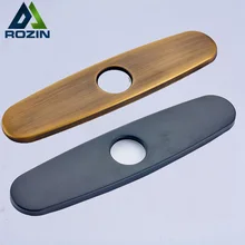 Baño fregadero de la cocina grifo rozin hole cover plate placa de la cubierta escudo cuadrado 2-3 agujeros grifo de accesorios