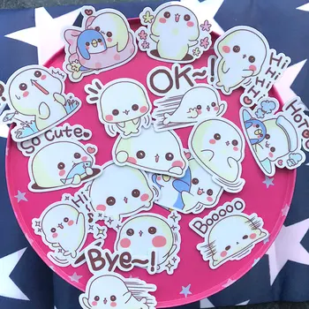 

40pcs Cute Seal Scrapbooking Stickers Decorative Sticker DIY Craft Diary Decor