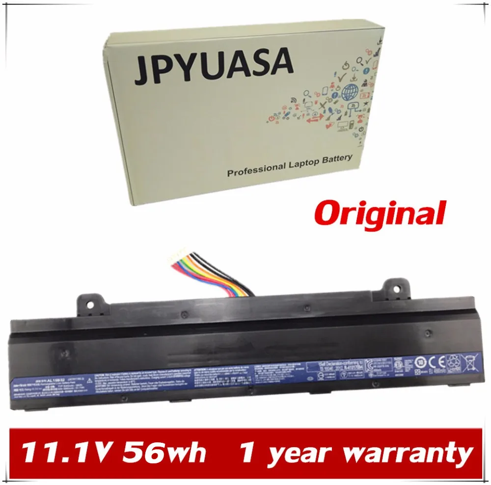 

7XINbox 11.1V 56wh 5040mAh Original AL15B32 Laptop Battery For ACER Aspire V15 DG2 V5-591G Tablet Batteria