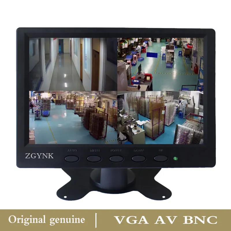 5 PCS/LOT 7'' Inch Industrial metal monitor with AV/VGA/BNC Input Computer TFT LED monitor 1024*600 5 PCS/LOT 7'' Inch Industrial metal monitor with AV/VGA/BNC Input Computer TFT LED monitor 1024*600