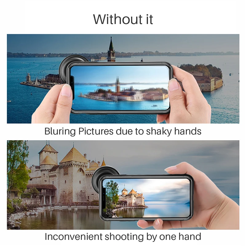 Ulanzi Selfie Booster Ручка Bluetooth фото Stablizer держатель с спуском затвора для iPhone X 8 7 Xiaomi huawei samsung