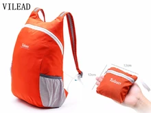 VILEAD Foldable Ultralight Outdoor Bag Waterproof Portable Men Women Sports Backpack for Travel Cycling Mountaineering Camping