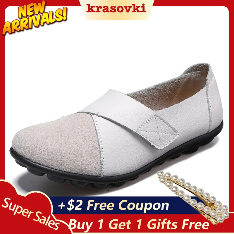 

Krasovki Single Shoes Women Large Size Fashion Dropshipping Casual Single Shoe Low Top Comfortable Kook Loop Slip on Bean Shoe
