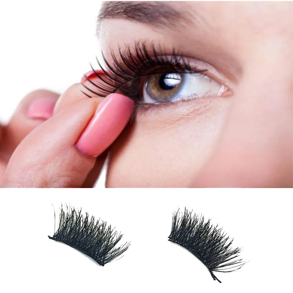 

Classic 3D Magnetic False Eyelashes crisscross false eyelashes natural Extension Tools false eyelashes mink 3d Natural Makeup#ES