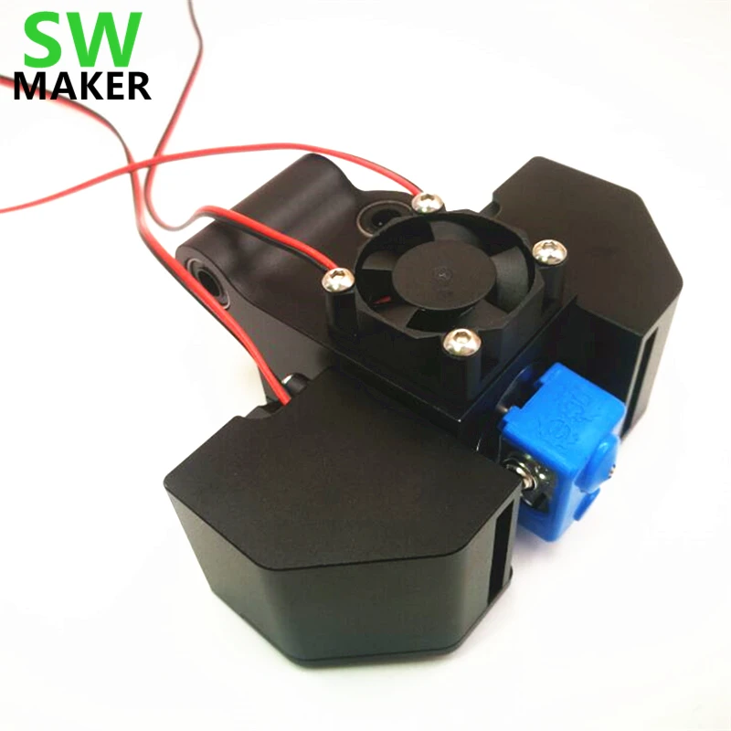 SWMAKER Ultimaker2 все металлические V6 печатающая головка штранг-прессования комплект 0,4 мм Насадка с силиконовым носок для Ultimaker2 3D принтер