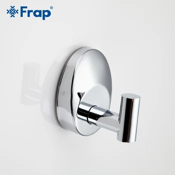 

Frap New Arrival 1 set Restroom Bath towel Holder Wall-mount Single hook Bathroom accessories Towel robe Hook F1605-1