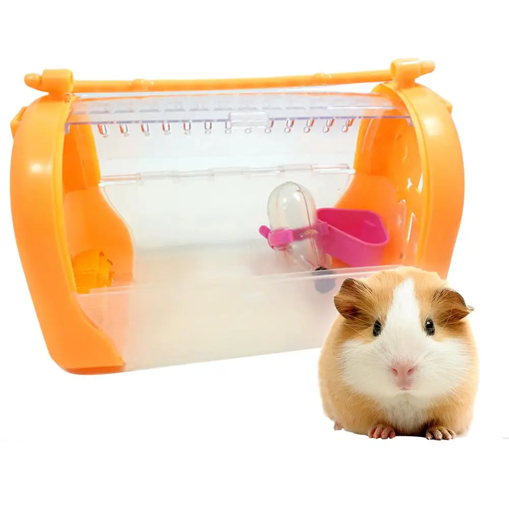 Adeeing Portable Hamster Cage with Strap Breathable Bag Carry on