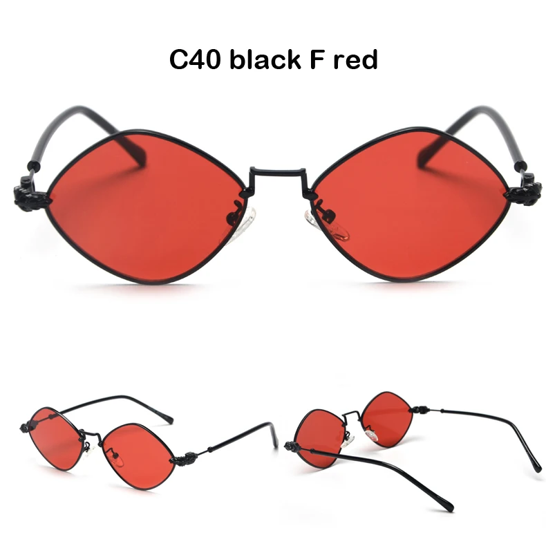 BANSTONE Lozenge солнцезащитные очки для мужчин и женщин Ретро металлическая оправа оттенки очки Винтажные Солнцезащитные очки UV400
