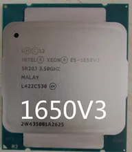 Processador intel, intel xeon e5 1650 v3 3.5ghz 6 core 15mb cache LGA2011-3 cpu e5 1650-v3
