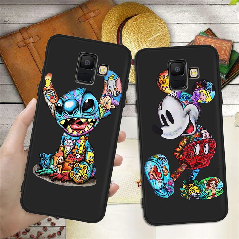 

Groot Stitch For Samsung M10 M20 M30 A10 A20 A30 A50 A70 A60 M40 A40 A20E A10E phone Case Cover Funda Coque joker cat deadpool