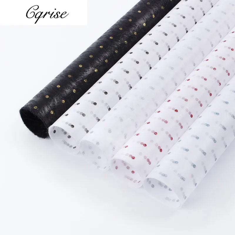

20Pcs Round Point Tissue Paper Flower Wrapping Paper Clothing Gift Packaging Craft Paper Roll Wine Wrapping Papers