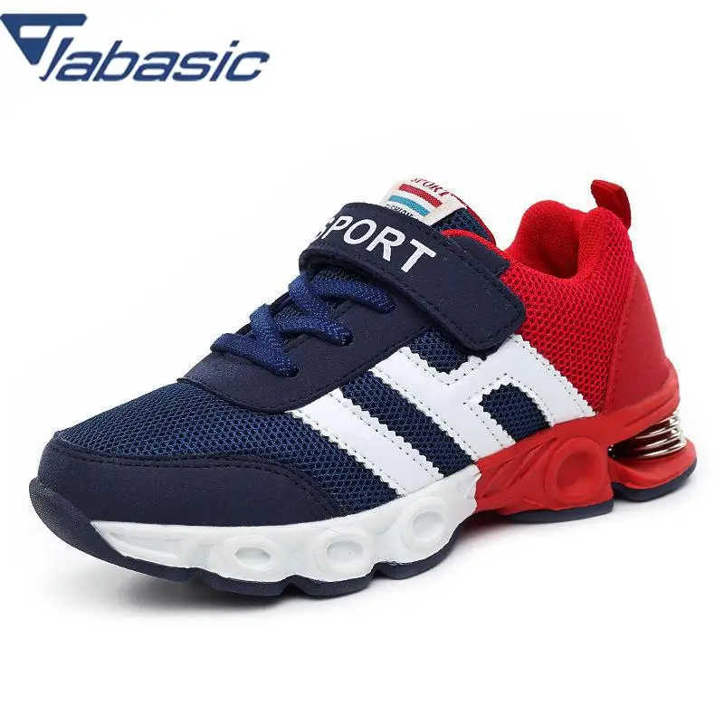 

JABASIC Sport Shoes Boys Autumn Big Kids Shoes Boys Color Patchwork Mesh Running Shoes Children Girls Sneakers Chaussure Enfant
