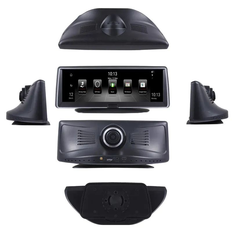 

1080P Car DVR Dash Camera For Android 5.0 16GB Support GPS Navigation Bluetooth Wifi Driving Recorder HD Camera Fit Suv Various