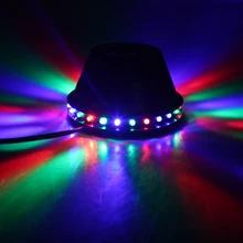 85-260 В для KTV DJ вечерние дисковые бар 24 светодиодный полноцветный беспроводной Bluetooth динамик светильник для сцены лампа RGB 5 Вт лампочки для сцены освещение