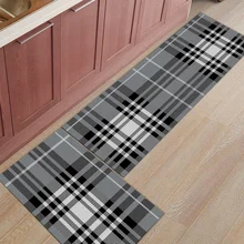 Современный этнический геометрический Коврик на кухню из 2 предметов аксессуары для ванной комнаты Набор грязи мусора брызговик сапог скребок для обуви Нескользящая подложка