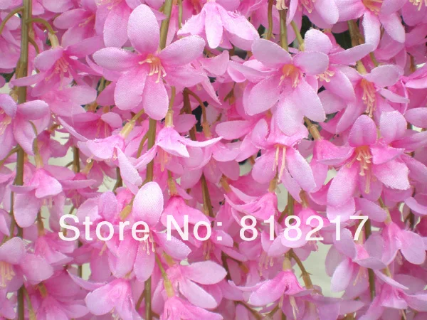 24 stems 65 cm lifelike wild flowers garlands hanging flower