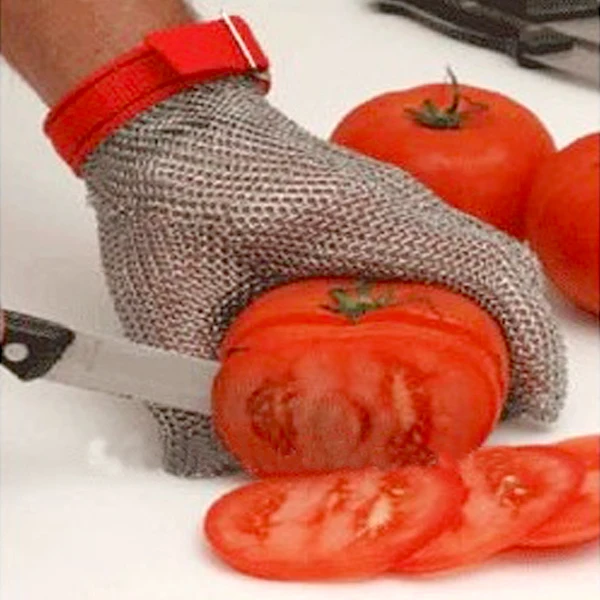 Stainless Steel 304L Safety Gloves, Chain Link Fence Safety Gloves, Chicken Mesh Safety Gloves