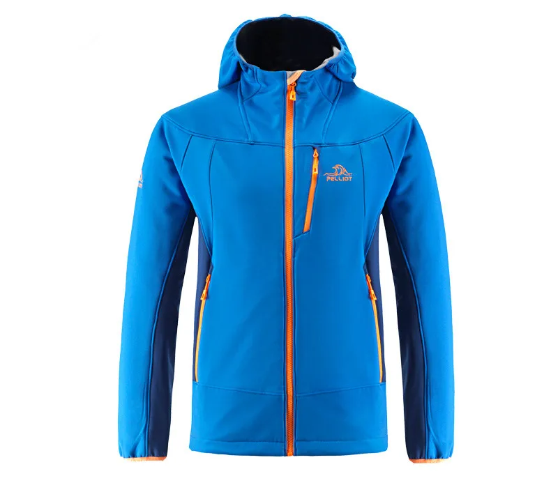

Free Shipping 2018NEW PELLIO Outdoor Soft Shell Assault Clothing, men's Printing Sports Jacket, Warm Fleece Soft Shell Clothing