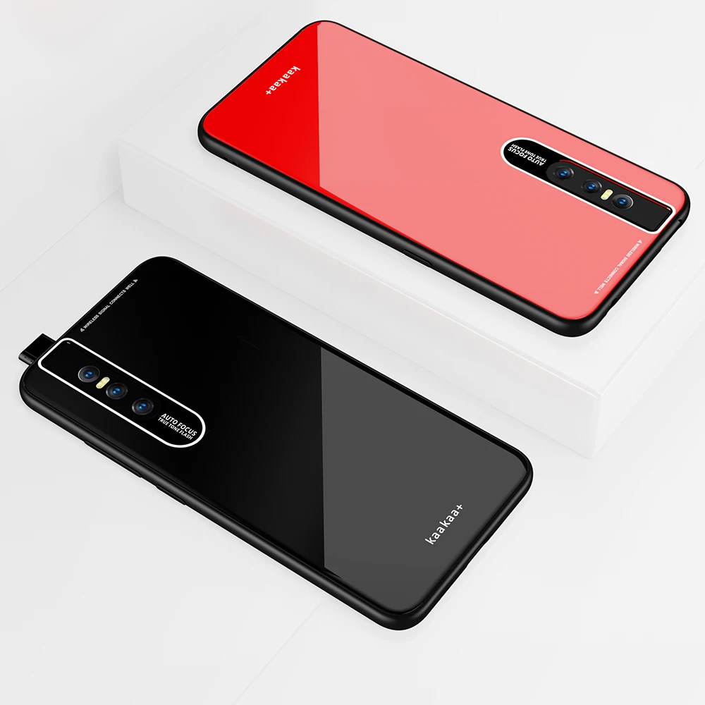 

For VIVO V15 V 15 Case V15Pro Gradient Aurora Plexiglass Back Phone Cover For VIVO V15 Pro Phone Cases