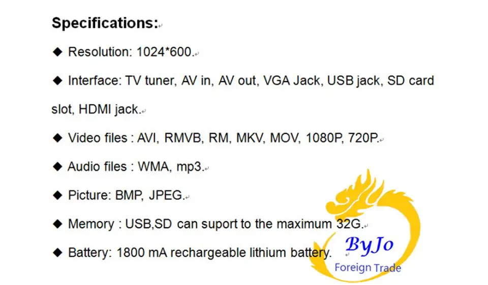 specifications_