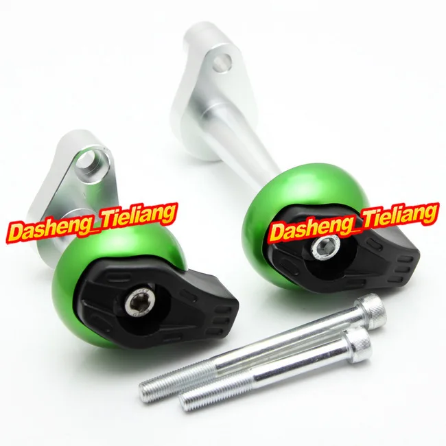 

CNC Motorcycle Stator Cover Slider Frame Crash Protector For Kawasaki VERSYS 650 2009 2010 2011 2012 Versys650, Green Color