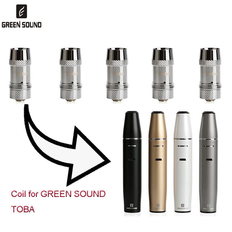Сменная катушка для устройства GreenSound toba и 2 0|Испарители электронных сигарет| |