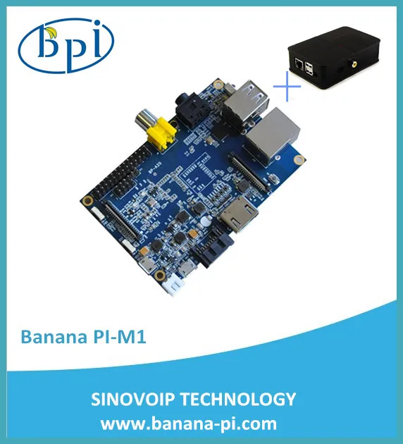 

Original Banana Pi A20 M1 Dual Core 1GB RAM Open-source development board with Plastic box