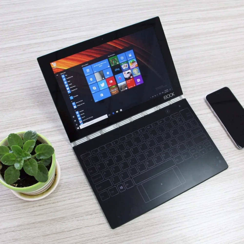 Lenovo YOGA BOOK X91L нетбук ПК планшет 10 1 дюймов 4 Гб 64 Windows образование/Pro Intel Atom x5 Z8550