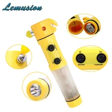 Авто-Стайлинг 1X автомобильный молоток безопасности аксессуары многофункциональное аварийное инструмент для VW polo passat Toyota Corolla Yaris идеально подходит для Suzuki swift/Suzuki sx4