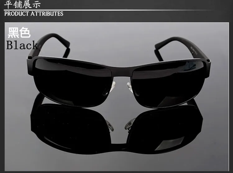 Классические поляризованные очки для вождения, улучшенный фирменный дизайн, мужские зеркальные солнцезащитные очки, мужские винтажные солнцезащитные очки, поляризованные очки 8485