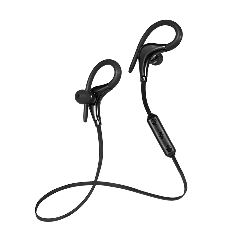 

Bluetooth Headset Sport Running Earphones Stereo Wireless Headphones Ear Hook with Mic Mp3 Player A19