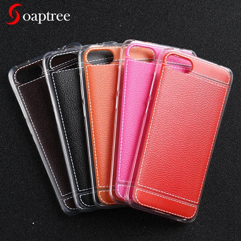 

Soft Silicone Phone Cover Case For Wiko Pulp 4G Wiko Rainbow Jam Wiko rainbow Explay Fresh Plating Litchi Phone Bags Back Covers