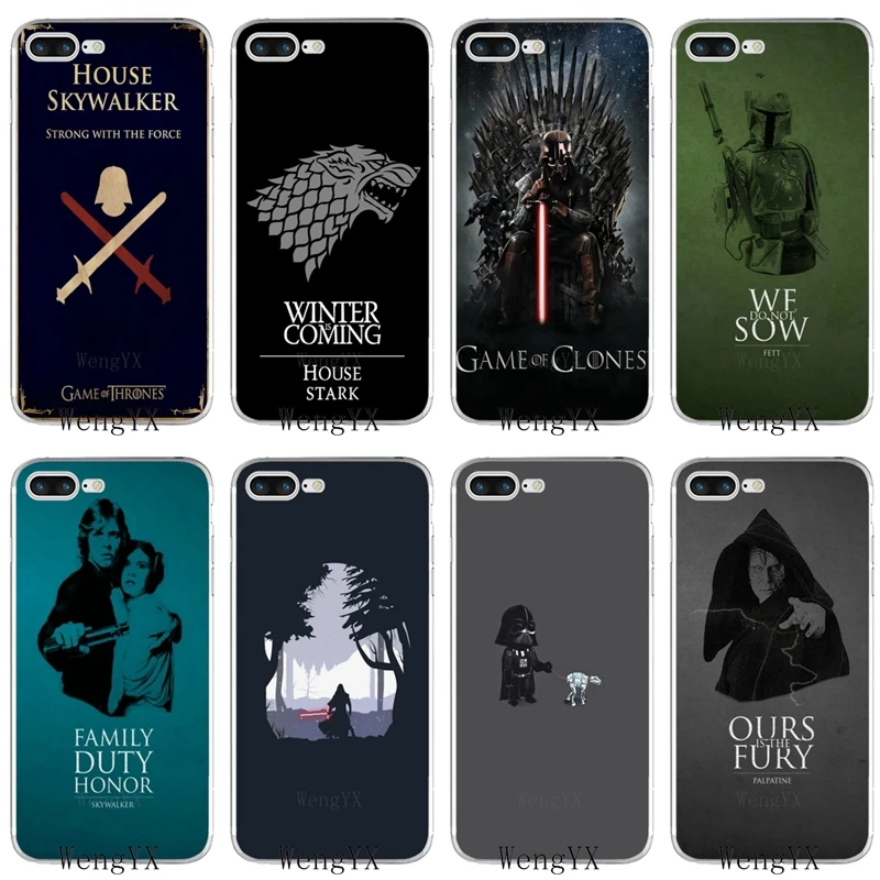 

Star Wars Game Of Thrones poster slim TPU Soft phone case For Huawei Honor 4C 5A 5X 5C 6 Play 6X 6A 6C pro 7X 8 9 Lite V8 V10